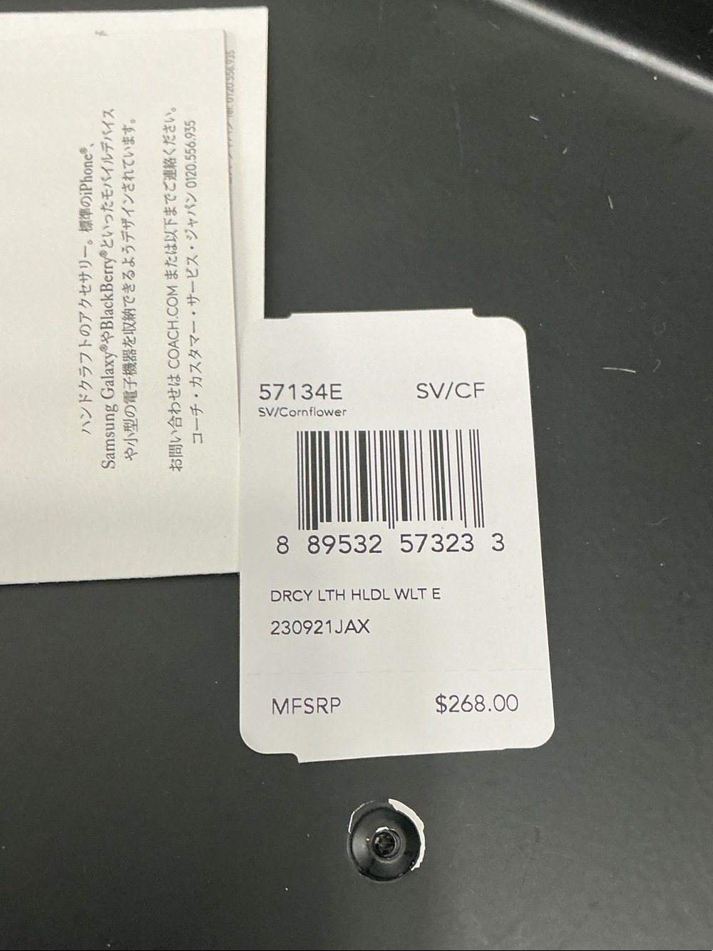 Coach Darcy Leather Holdall Wallet NWT $268 retail - Picture 10 of 10